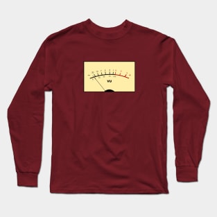 Analog VU Meter Long Sleeve T-Shirt